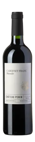 Bottle shot - Château Penin, Cabernet Franc Massale, Bordeaux, France
