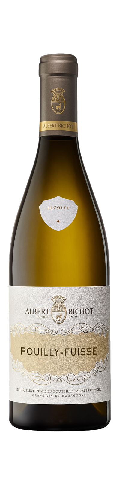Bottle shot - Albert Bichot, Pouilly Fuissé, Burgundy, France