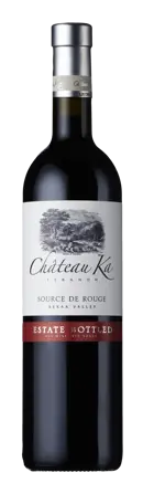 Bottle shot - Chateau Ka, Source de Rouge, Bekaa Valley, Lebanon