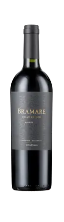 Bottle shot - Viña Cobos, Bramare Appellation Malbec, Valle de Uco, Argentina