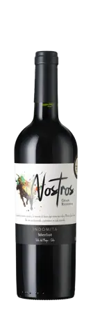 Bottle shot - Indomita, Nostros Merlot Gran Reserva, Maipo, Chile
