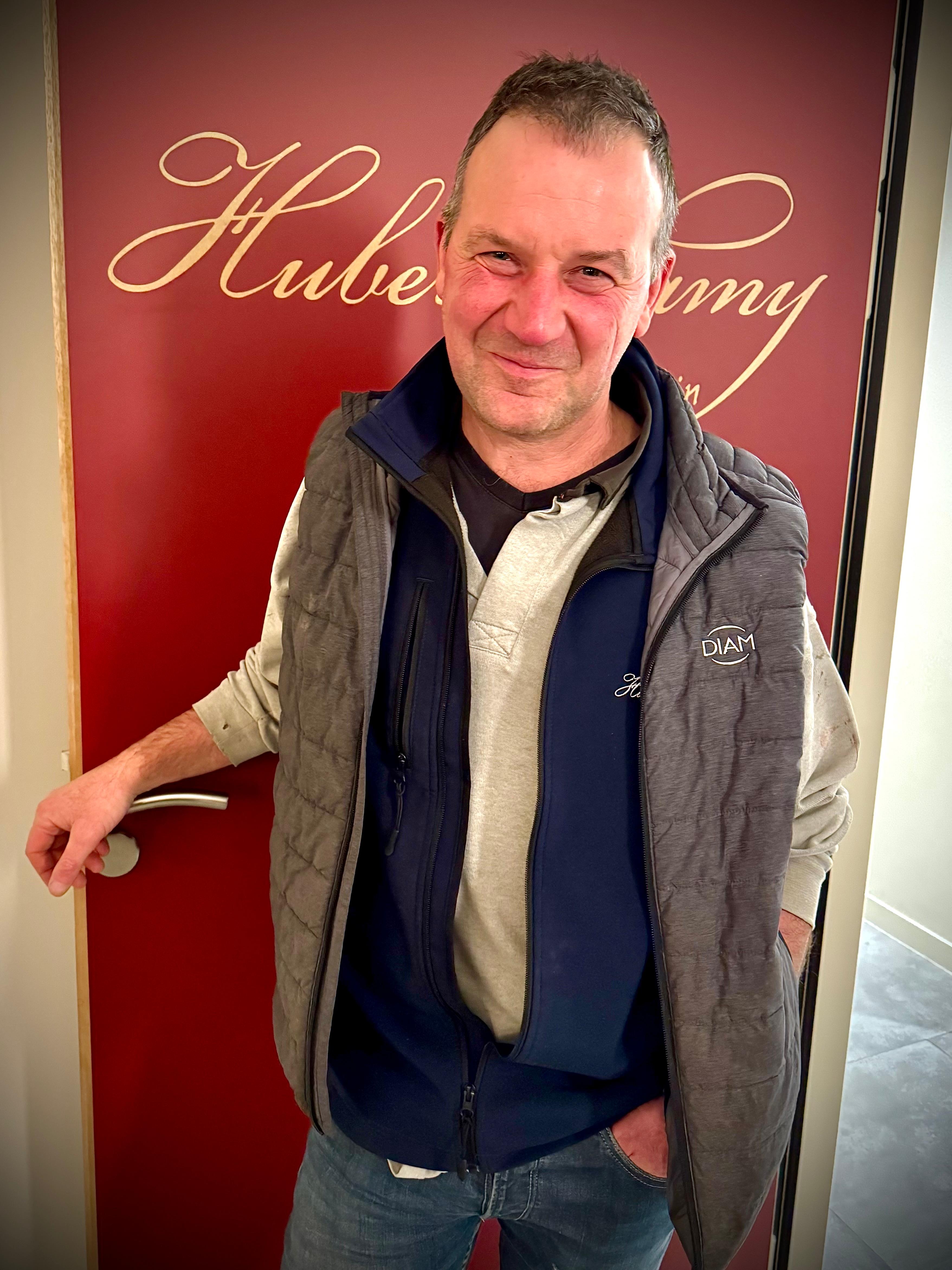 Olivier Lamy at Domaine Hubert Lamy.